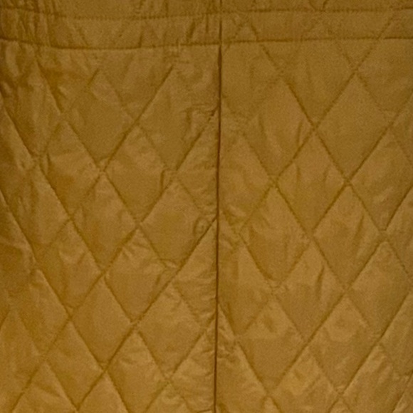 LOVEU.DEAR Quilted Tan Coat women’s size M - Picture 4 of 4